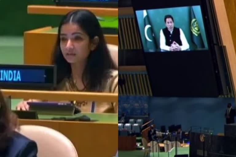 india's strong reaction on imran khan's virtual speech at UNGA