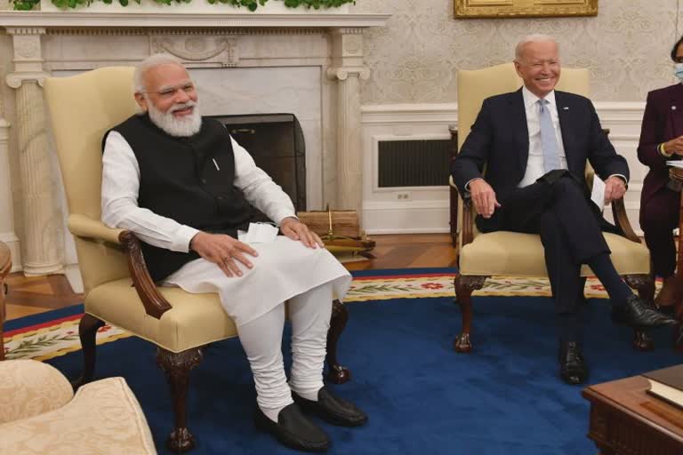 PM Modiએ રાષ્ટ્રપતિ જો બાઈડન સાથે મુલાકાત દરમિયાન H1B વિઝાનો મુદ્દો ઉઠાવ્યો
