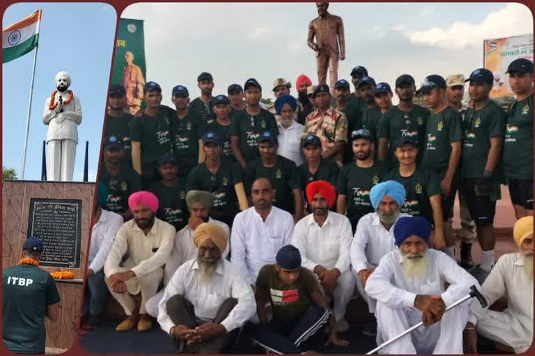 ITBP ਦੇ ਜਵਾਨਾਂ ਨੇ ਸ਼ਹਿਦ ਉਧਮ ਸਿੰਘ ਨੂੰ ਦਿੱਤੀ ਸ਼ਰਧਾਂਜਲੀ