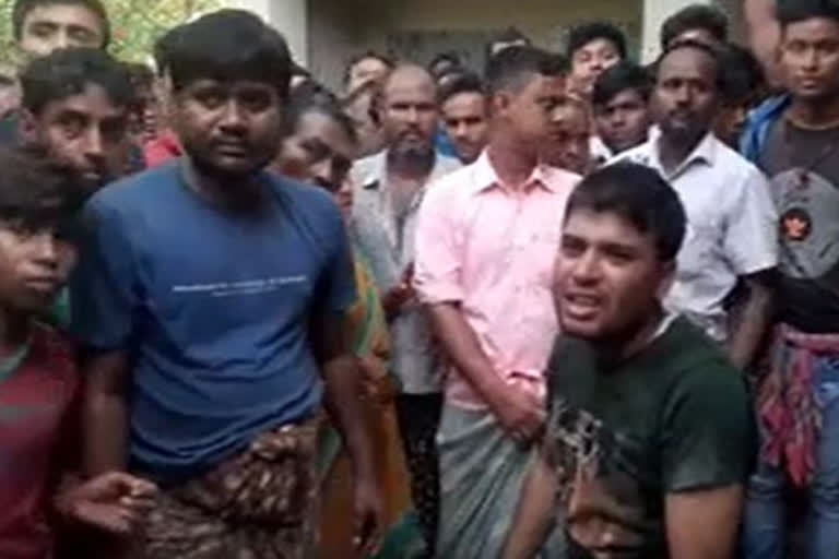murder allegation in Bansihari due to love triangle