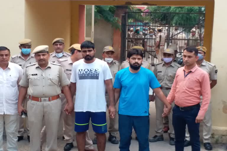 गैंगस्टर लॉरेंस बिश्नोई और संपत नेहरा जयपुर पुलिस पूछताछ