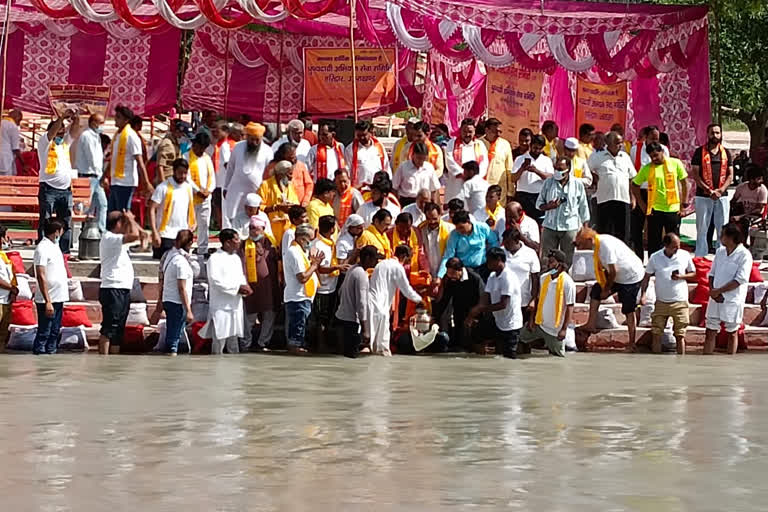 haridwar bone immersion news