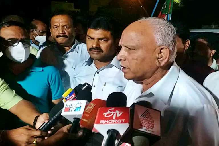 Former CM BS Yediyurappa