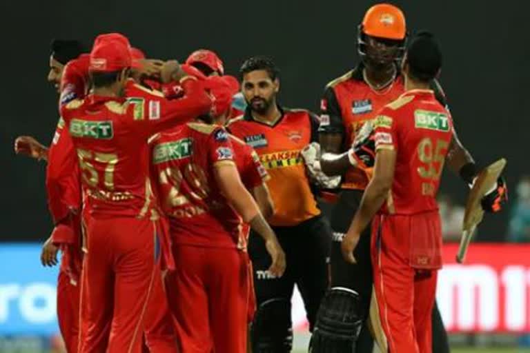 IPL-2021, punjab beat hyderabad by 5 runs