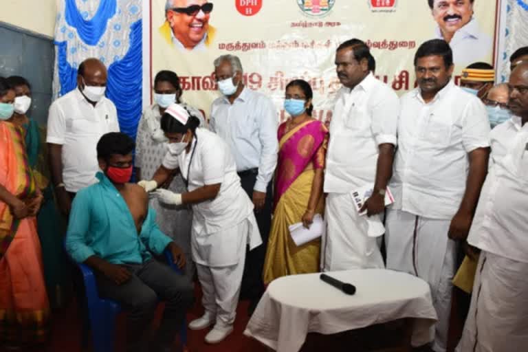 Mega Vaccination camp in Tamil Nadu