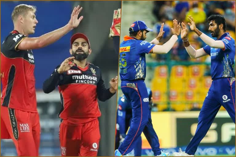 IPL 2021: ಗೆಲುವಿಗಾಗಿ ಮುಂಬೈ ಇಂಡಿಯನ್ಸ್​-ರಾಯಲ್​ ಚಾಲೆಂಜರ್ಸ್ ಕಾದಾಟ