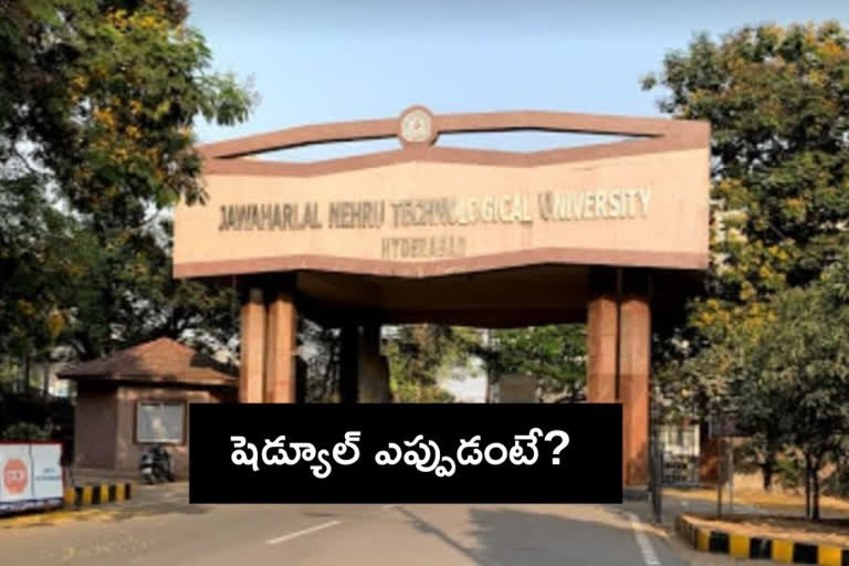 JNTU exams postponed, exams postponed in telangana