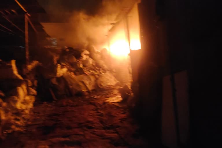 Fire incident in anekal, bangalore urban district