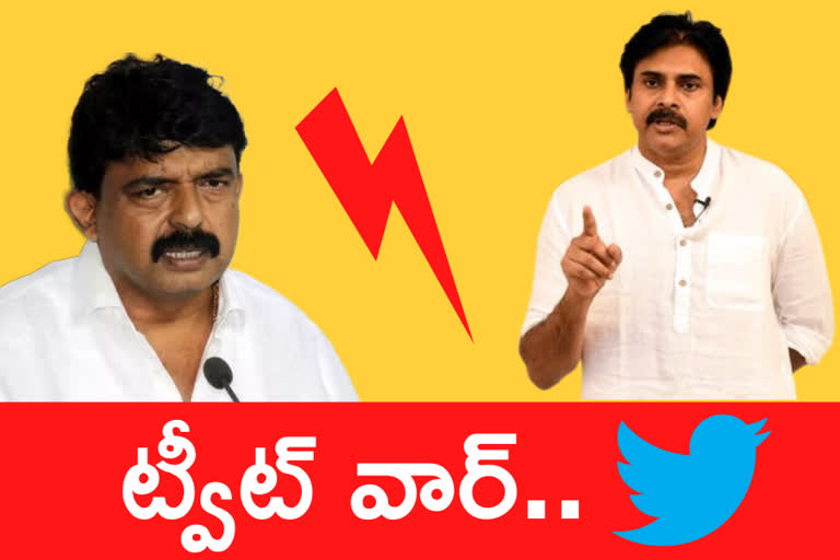 tweet war between pawan perninani