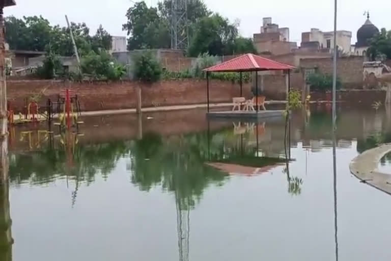 bhiwani lake overflow