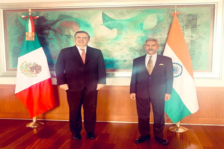 S Jaishanakar visited mexico