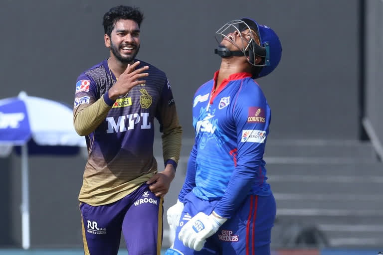 ipl 2021 kkr vs dc : delhi capitals set run target for  Kolkata Knight Riders