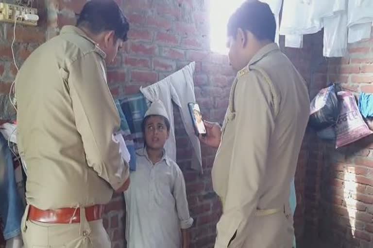 fact of viral video chain in the legs of a madrasa student in aligarh