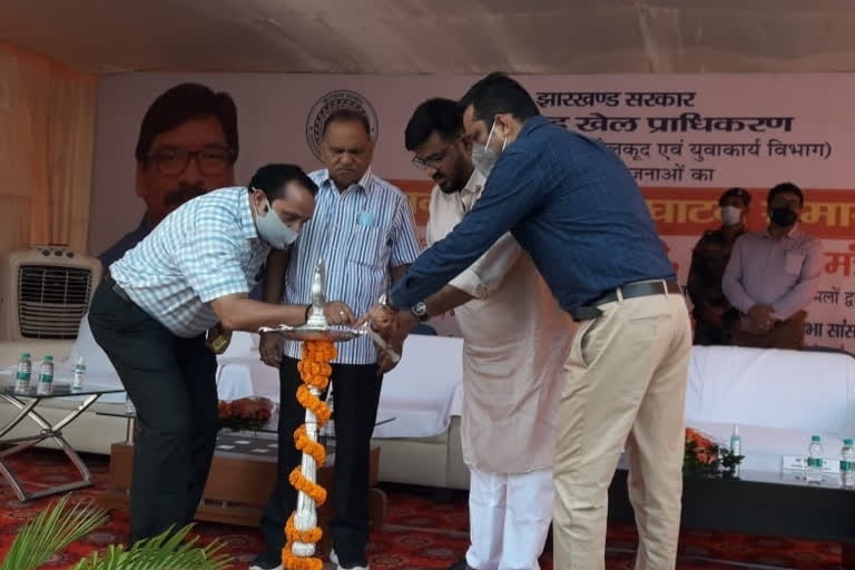 Minister Hafizul Ansari launched 3 schemes regarding sports in Ranchi