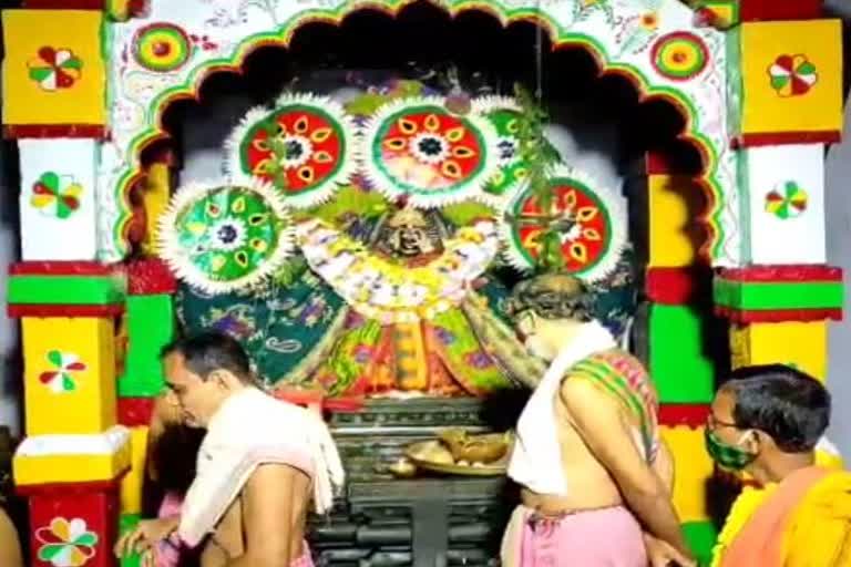 shodosh-upachara-ritual-starts-at-goddess-biraja-pith-in-jajpur