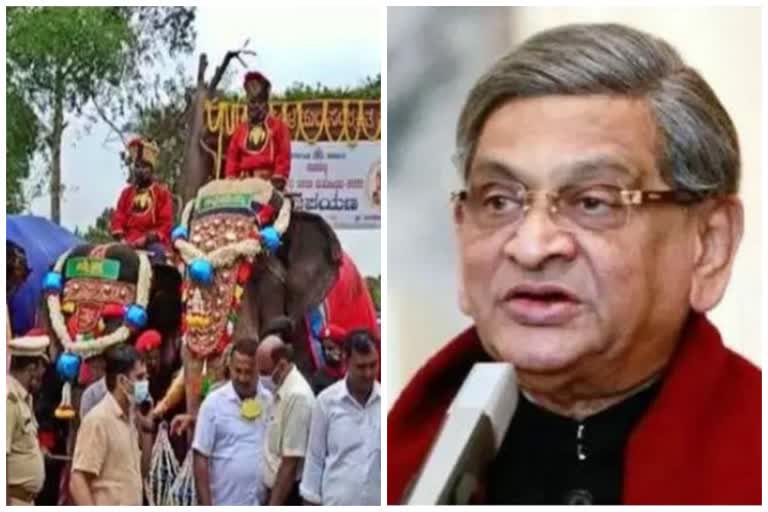 CM S.M krishna will inaugurated mysore dasara