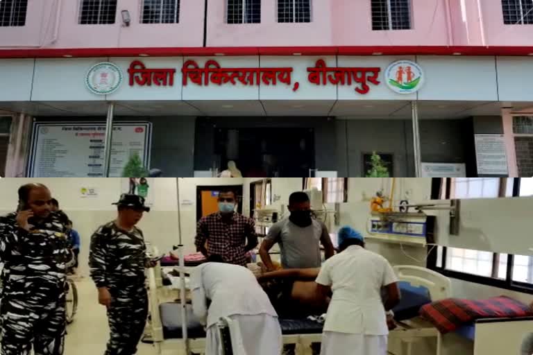IED blast in Bijapur Kodepal two jawan injured