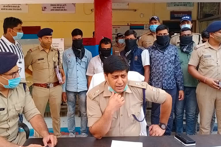 Roorkee gangnehar police arrested 6 tappebaaz