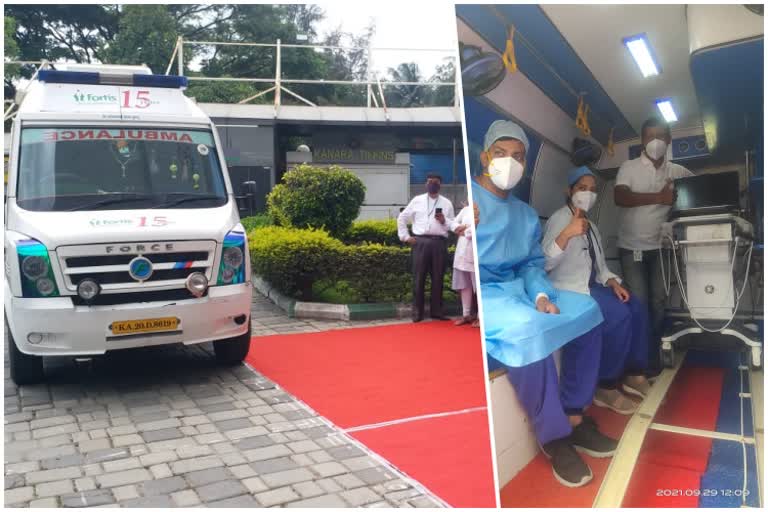 launch of Mobile Vehicle System for Heart problems check