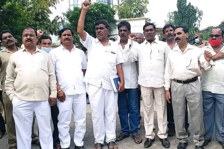 tsrtc jac protests