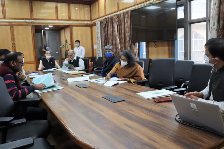 Discussions with international organizations on creating a sustainable food system for food items in shimla