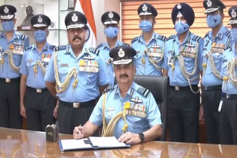 air marshal vr chowdhury chief of air force