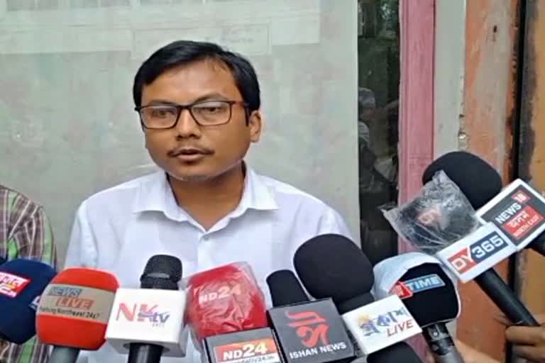 A_Moran_8023_Krishna Gogoi the candidate of CPI reacts on Akhil Gogoi's comment_As10031