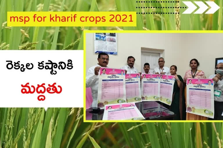 msp for kharif crops 2021, kharif marketing season 2021