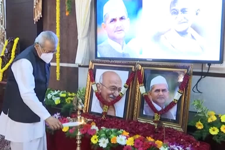 Gandhi and Lal Bahadur Shastri Jayanti celebrations at raj bhavan