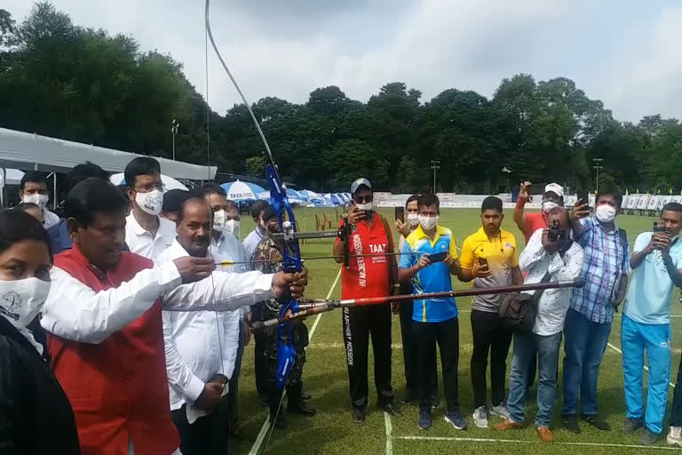 union-minister-arjun-munda-inaugurated-40th-national-archery-competition-in-jamshedpur