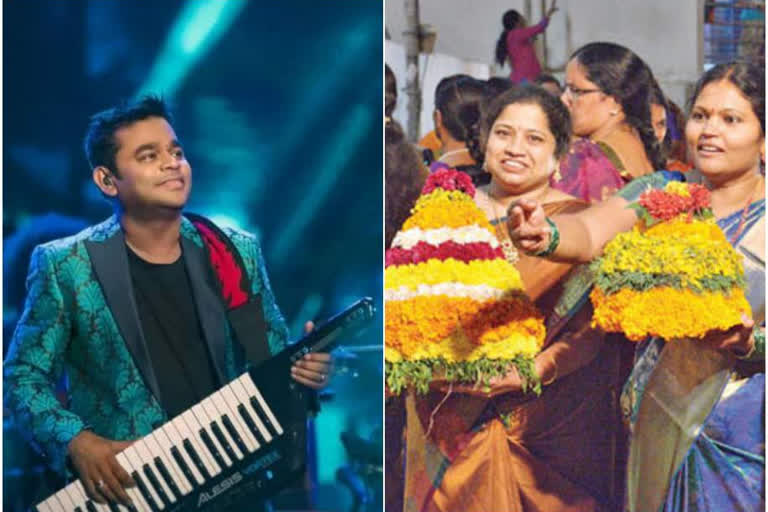 AR Rahman composed the music for -Bathukamma song