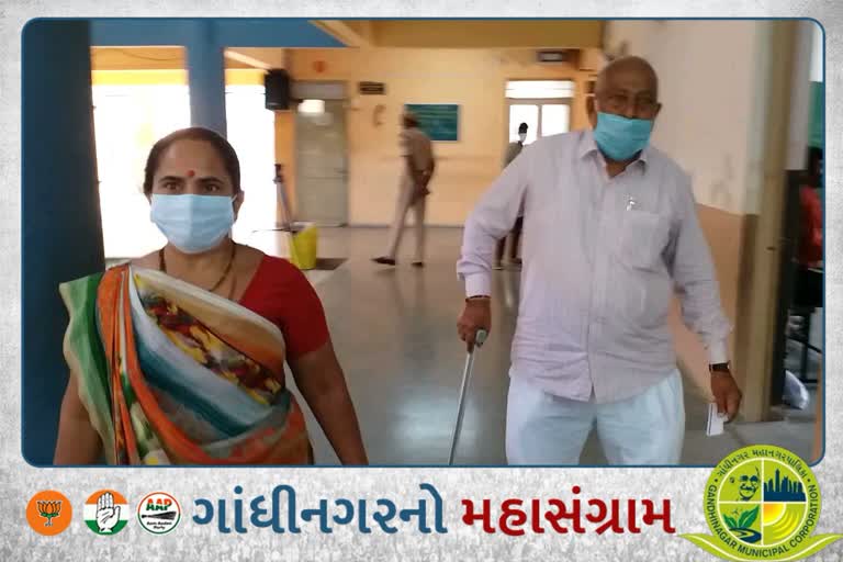 Gandhinagar elections: મતદાન પ્રક્રિયાની ધીમી ગતીએ શરૂઆત