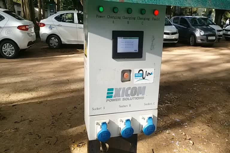 Electric vehicle charging stations