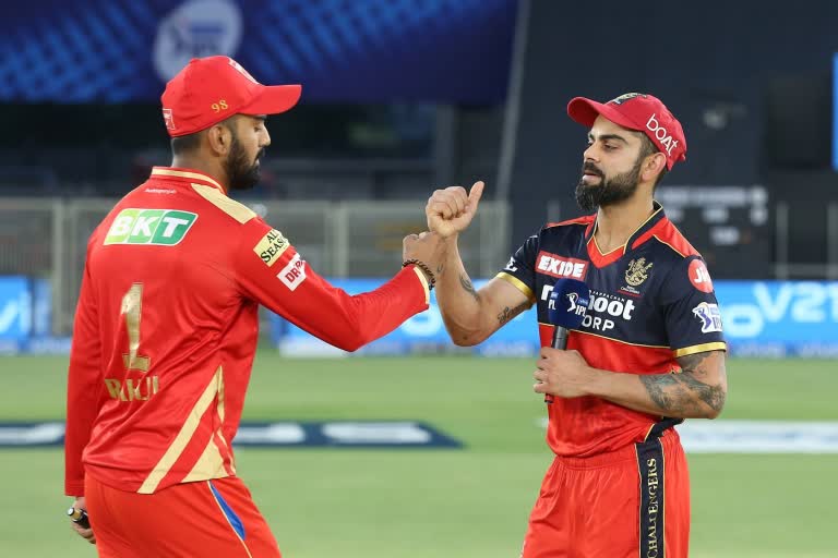 IPL 2021: royal challengers bangalore win the toss and elect to bat against punjab kings