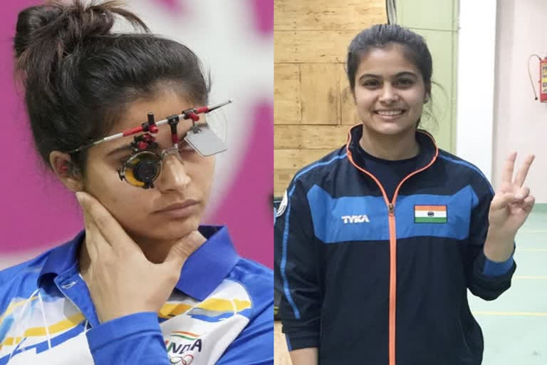 Manu Bhaker won gold medals