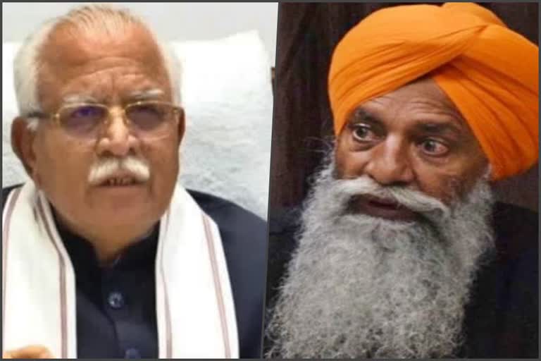 gurnam charuni on cm khattar