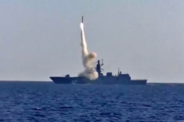 Russia test fires new hypersonic missile from submarine