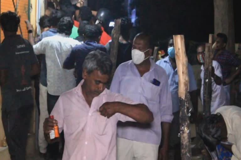 Liquor is important to us said that Liquor lovers congregate at Tasmac stores as election holiday approaches