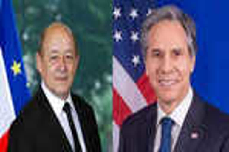 France and US foreign ministers meet today