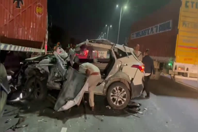 big-road-accident-on-nh-8-gurugram-3-people-injured