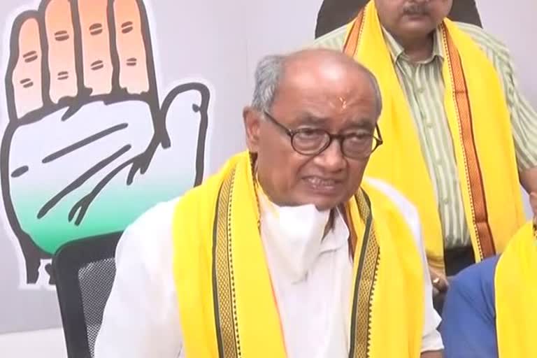 digvijay singh on bjp rss