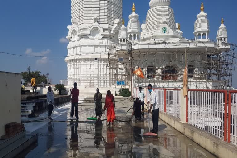 temple of Rajureshwar will be open, temple premises will be cleaned by the administration