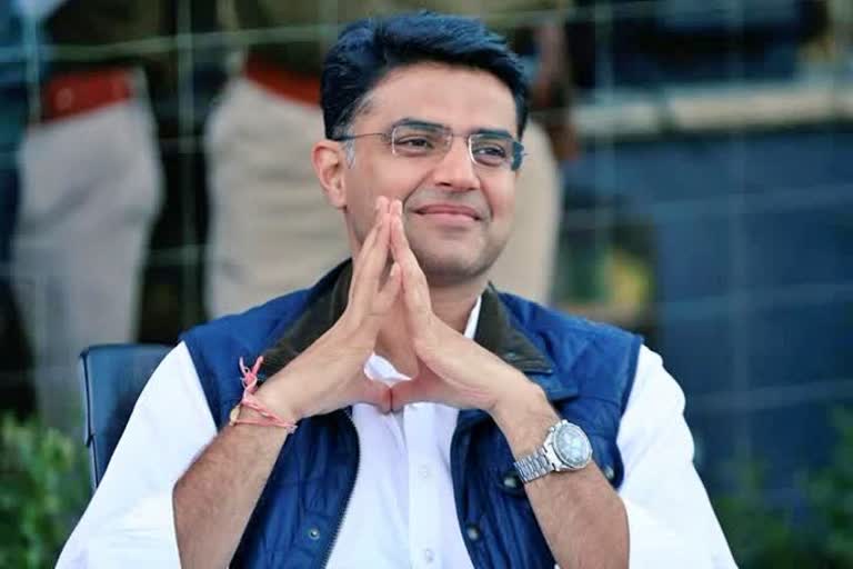 Sachin Pilot and Acharya Pramod Krishnam leave for Sitapur