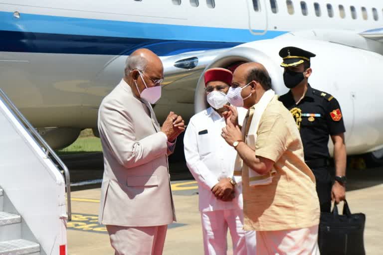 president Ram Nath Kovind came to mysore