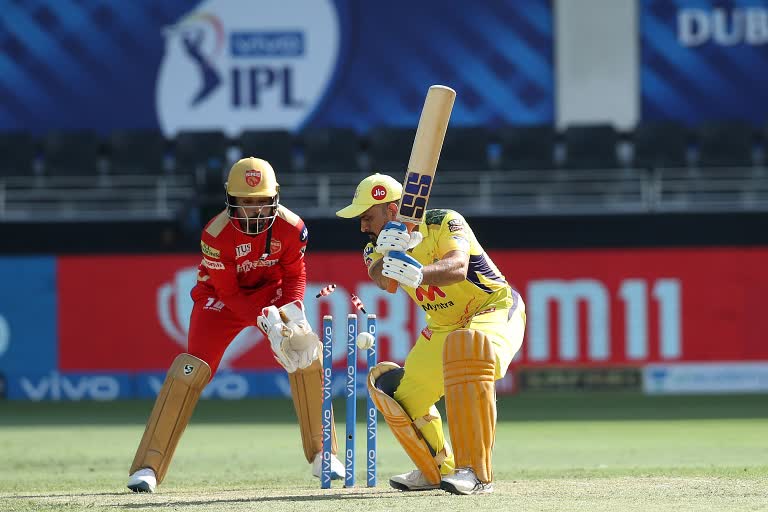 IPL 2021: du Plessis shines as punjab restrict CSK at 134/6