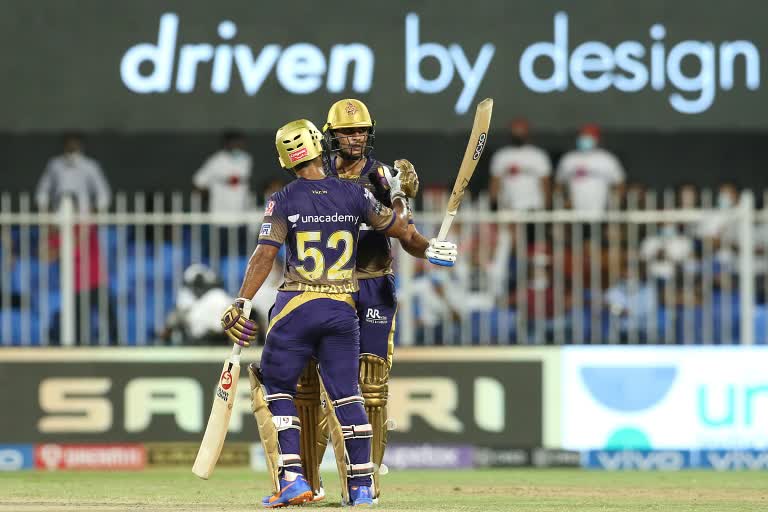 IPL 2021: Gill's fifty takes kkr 171/4 against rajasthan royals