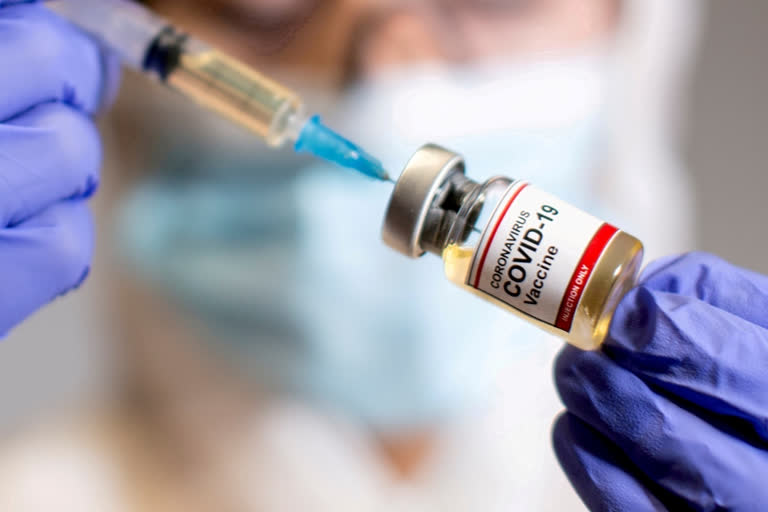 71 pc adult population received first Covid vaccine dose