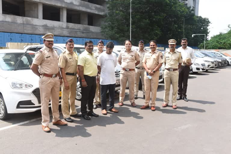 new mumbai police arrested one in vehicles saling case