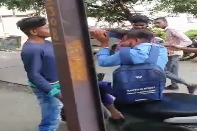 Police arrested four accused of assaulting student