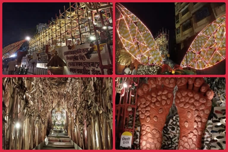 Durga Puja pandal in Kolkata depicts Lakhimpur Kheri tragedy, farmers' protest